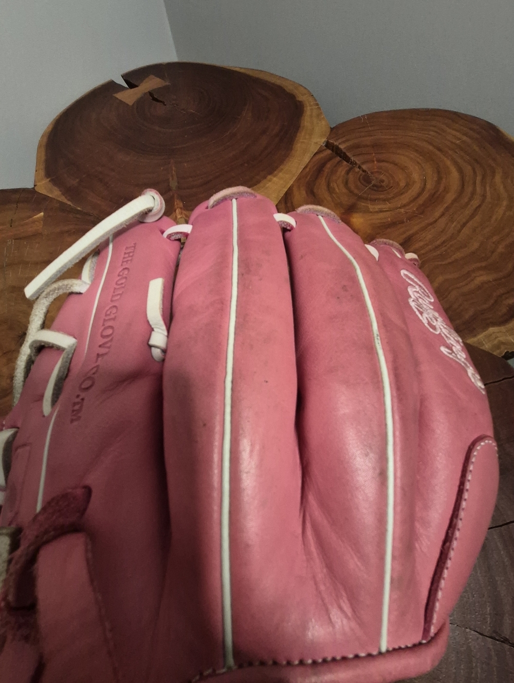 Rawlings Gold Glove GG Elite 11.5 Inch Baseball Glove Pink - Picture 13 of 13